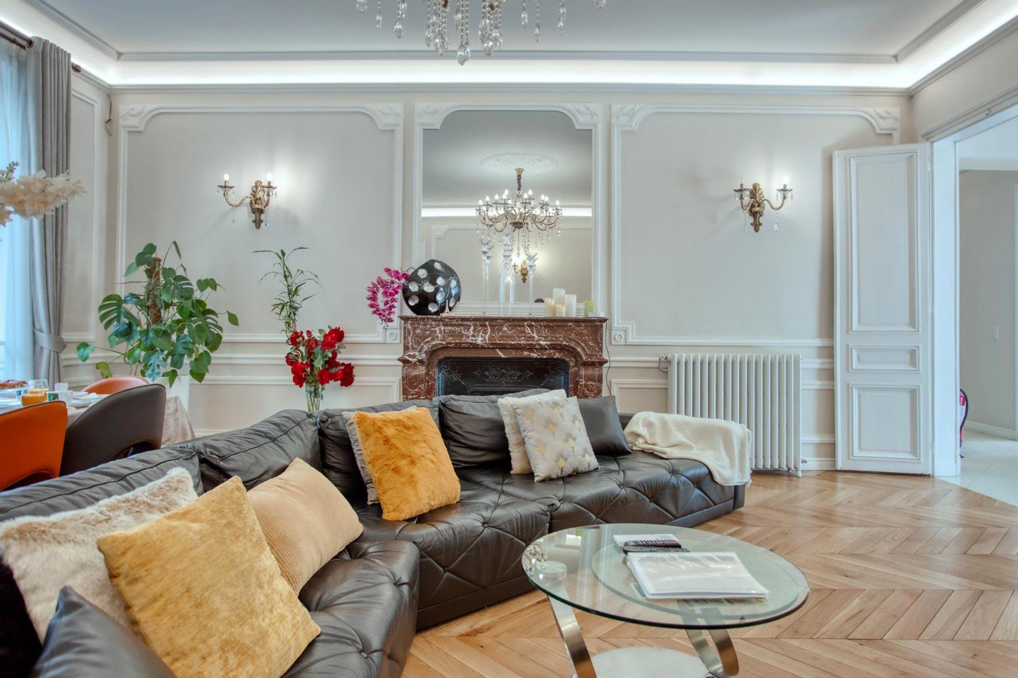 Luxueux 200M2 5Ch Champs Elysees A 1Min Perle Rare París Exterior foto